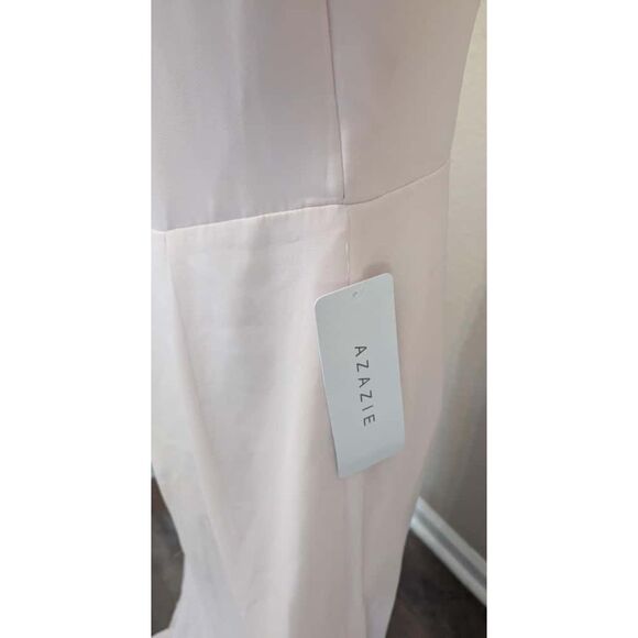 Azazie Light Pink Formal Gown, NWT, Size A10 - Picture 2 of 7